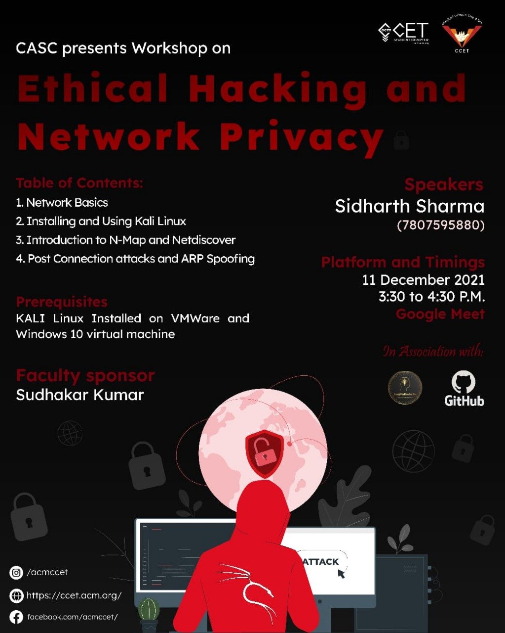 Ethical hacking and network privacy workshop insights2techinfo